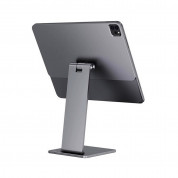 INVZI MagFree Magnetic Aluminum Desktop Stand for iPad Pro 11 M1 (2021), iPad Pro 11 (2020), iPad Pro 11 (2018), iPad Air 5 (2022), iPad Air 4 (2020) (gray)