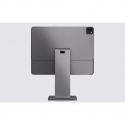 INVZI MagFree Magnetic Aluminum Desktop Stand - магнитна алуминиева поставка за iPad Pro 11 M1 (2021), iPad Pro 11 (2020), iPad Pro 11 (2018), iPad Air 5 (2022), iPad Air 4 (2020) (сив) 3