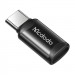 Mcdodo Micro USB to USB-C Adapter - адаптер от microUSB женско към USB-C мъжко за мобилни устройства с USB-C порт (черен)  1