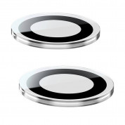 Baseus Camera Tempered Glass Lens Protector (SGZT030502) - предпазни стъклени лещи за камерата на iPhone 12 mini, iPhone 12, iPhone 11 (прозрачен) 3