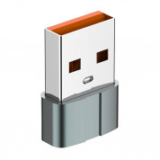 LDNIO USB-A to USB-C Adapter  (grey) 1