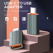 LDNIO USB-C to USB-A Adapter OTG (grey) 4
