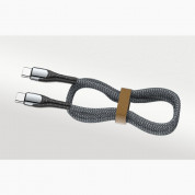 LDNIO USB-C to USB-C Cable 60W - USB-C към USB-C кабел за устройства с USB-C порт (200 см) (черен)  3