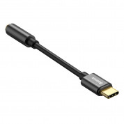 Baseus USB-C Male 3.5mm Female Audio Adapter L54 - активен адаптер USB-C към 3.5 мм аудио изход за устройства с USB-C порт (черен) 2