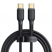 Mcdodo USB-C to USB-C Cable 240W (CA-3311) - кабел с бързо зареждане за устройства с USB-C порт (200 см) (черен) 