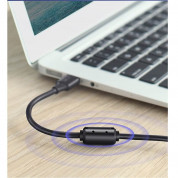 Ugreen USB 2.0 to USB Type B Printer Cable - кабел за принтер и други външни устройства 4-Pin USB Type A Male към 4-Pin USB Type B Male (150 см) (черен) 4