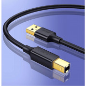 Ugreen USB 2.0 to USB Type B Printer Cable - кабел за принтер и други външни устройства 4-Pin USB Type A Male към 4-Pin USB Type B Male (150 см) (черен) 1