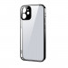 Joyroom New Beauty Series TPU Case - силиконов (TPU) калъф за iPhone 12 Pro (черен-прозрачен) 1