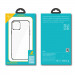 Joyroom New Beauty Series TPU Case - силиконов (TPU) калъф за iPhone 12 Pro (черен-прозрачен) 5