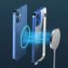 Joyroom New Beauty Series TPU Case - силиконов (TPU) калъф за iPhone 12 Pro (черен-прозрачен) 4