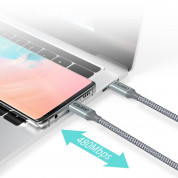 Choetech USB-C to USB-C Fast Charging Cable 100W - USB-C към USB-C кабел за устройства с USB-C порт (180 см) (черен) 8