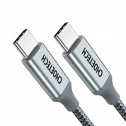 Choetech USB-C to USB-C Fast Charging Cable 100W - USB-C към USB-C кабел за устройства с USB-C порт (180 см) (черен) 1