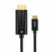 Choetech 4K 60Hz USB-C to HDMI Cable - кабел с поддръжка на 4K за свързване от USB-C към HDMI (180 см) (черен) 2