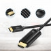 Choetech 4K 60Hz USB-C to HDMI Cable - кабел с поддръжка на 4K за свързване от USB-C към HDMI (180 см) (черен) 6