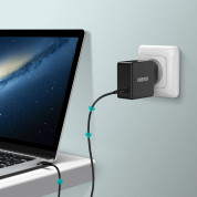 Choetech Fast Wall Charger USB-C 60W - захранване за ел. мрежа с USB-C изход и технология за бързо зареждане (черен) 5