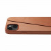 Mujjo Full Leather Wallet Case - премиум кожен (естествена кожа) кейс за iPhone 15 Plus, iPhone 14 Plus (кафяв) 4