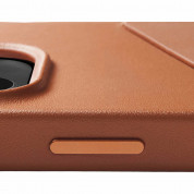 Mujjo Full Leather Wallet Case for iPhone 15 Plus, iPhone 14 Plus (tan) 6