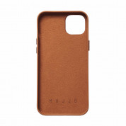 Mujjo Full Leather Wallet Case for iPhone 15 Plus, iPhone 14 Plus (tan) 4