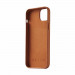 Mujjo Full Leather Wallet Case - премиум кожен (естествена кожа) кейс за iPhone 15 Plus, iPhone 14 Plus (кафяв) 6