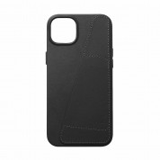 Mujjo Full Leather Wallet Case for iPhone 15 Plus, iPhone 14 Plus (black) 1