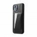 Mujjo Full Leather Wallet Case - премиум кожен (естествена кожа) кейс за iPhone 15 Plus, iPhone 14 Plus (черен) 1