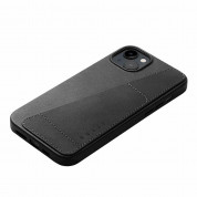 Mujjo Full Leather Wallet Case for iPhone 15 Plus, iPhone 14 Plus (black) 2