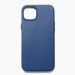 Mujjo Full Leather Wallet Case - премиум кожен (естествена кожа) кейс за iPhone 15 Plus, iPhone 14 Plus (син) 3