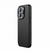 Mujjo Full Leather MagSafe Case for iPhone 15 Pro Max (black)