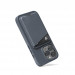 Mujjo MagWallet Leather Card Holder with MagSafe - кожен портфейл (джоб) за прикрепяне към iPhone с MagSafe (тъмносив) 2