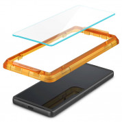 Spigen Glass.Tr Align Master Tempered Glass 2 Pack - 2 броя калени стъклени защитни покрития за дисплея на Sony Xperia 10 V (прозрачен) 4