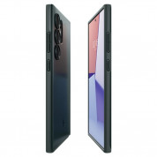 Spigen Thin Fit Case - качествен тънък матиран кейс за Samsung Galaxy S24 Ultra (зелен) 7