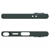 Spigen Thin Fit Case - качествен тънък матиран кейс за Samsung Galaxy S24 Ultra (зелен) 5
