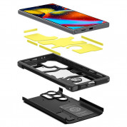 Spigen Tough Armor Case for Samsung Galaxy S24 Ultra (black) 5
