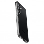 Spigen Liquid Crystal Case - тънък силиконов (TPU) калъф за Samsung Galaxy S24 Plus (прозрачен)  6