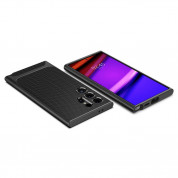 Spigen Neo Hybrid Case - хибриден кейс с висока степен на защита за Samsung Galaxy S24 Ultra (черен) 6
