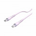 Nillkin Flowspeed Silicon USB-C to USB-C Cable 60W - кабел с бързо зареждане за устройства с USB-C порт (100 см) (лилав) 4