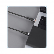 Nillkin Flowspeed Silicon USB-C to USB-C Cable 60W - кабел с бързо зареждане за устройства с USB-C порт (100 см) (черен) 3
