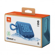 JBL Go 3 Eco Portable Waterproof Speaker - безжичен водоустойчив спийкър за мобилни устройства (син) 2