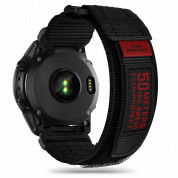 Tech-Protect Scout Pro Watch Strap for Garmin Fenix 7, Fenix 6 Pro, Fenix 6, Fenix 5 (black)