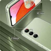 Tech-Protect Flexair Hybrid Case - хибриден удароустойчив кейс за Samsung Galaxy S24 (прозрачен)  2