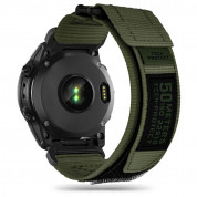 Tech-Protect Scout Pro Watch Strap for Garmin Fenix 7, Fenix 6 Pro, Fenix 6, Fenix 5 (military green)