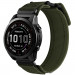 Tech-Protect Scout Pro Watch Strap - изключително здрава текстилна каишка за Garmin Fenix 7, Fenix 6 Pro, Fenix 6, Fenix 5 (зелен) 2