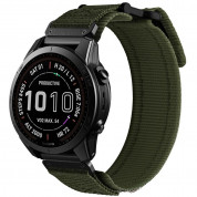 Tech-Protect Scout Pro Watch Strap for Garmin Fenix 7X, Fenix 6X Pro, Fenix 6X, Fenix 5X Plus, Fenix 5X, Fenix 3HR, Fenix 3 (military green)
