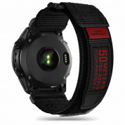 Tech-Protect Scout Pro Watch Strap for Garmin Fenix 7X, Fenix 6X Pro, Fenix 6X, Fenix 5X Plus, Fenix 5X, Fenix 3HR, Fenix 3 (black) 1