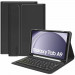 Tech-Protect SmartCase Pen and Bluetooth Keyboard - кожен калъф и безжична блутут клавиатура за Samsung Galaxy Tab A9 (черен) 1