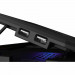Genesis Laptop Cooling Pad Oxid 850 - охлаждаща ергономична поставка за Mac и преносими компютри до 17.3 инча (черен) 6