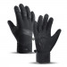 HR Insulated Winter Sport Gloves Size L - плетени зимни ръкавици за тъч екрани (черен) 1