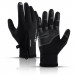 HR Anti-Slip Winter Sport Gloves XL - зимни ръкавици за тъч екрани (черен) 1