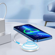 Choetech USB-C Magnetic Wireless Qi Charger Qi15W-A30 (while) 7