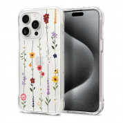 Spigen Cyrill Cecile Case Flower Garden - хибриден кейс с висока степен на защита за iPhone 15 Pro (цветни мотиви)